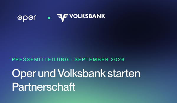 Der österreichische Volksbanken-Verbund und Oper starten Partnerschaft zur Digitalisierung der österreichischen Wohnraumfinanzierung